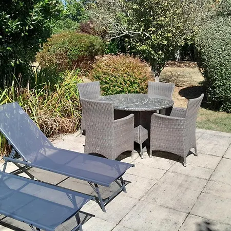 Family With Pool In Clion, France