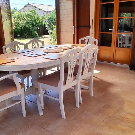 Dom wakacyjny Family With Pool In Clion, France Clion (Charente-Maritime)